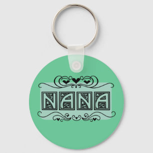 Nameplate Nana T-shirts and Gifts キーホルダー