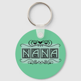 Nameplate Nana T-shirts and Gifts キーホルダー