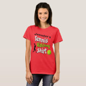 [NAME'S] テニス観戦Tシャツ Tシャツ (正面フル)