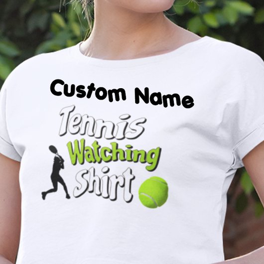 [NAME'S] テニス観戦Tシャツ Tシャツ