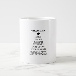Names Of Jesus Christmas Mug ジャンボコーヒーマグカップ