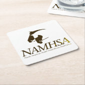 NAMHSAコースター スクエアペーパーコースター (アングル)