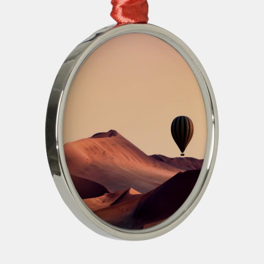 Namib-Naukluftの国立公園のナミビアの砂丘 メタルオーナメント (右)