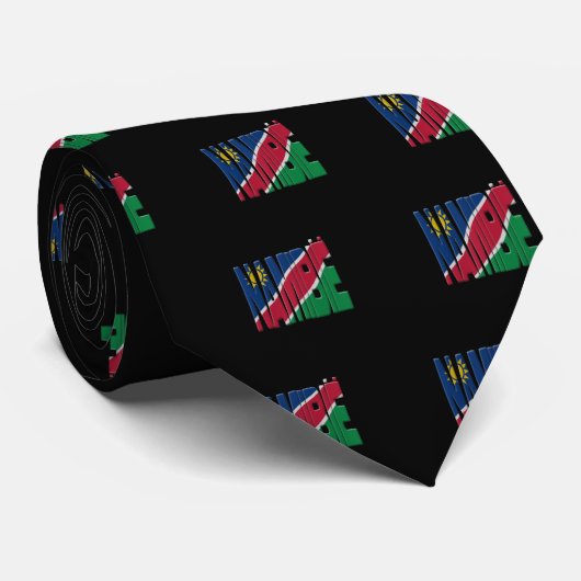 Namibia flag ネクタイ (ロール)