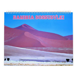 namibia sossusvlei Calendar カレンダー