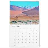 namibia sossusvlei Calendar カレンダー (1月 2027)