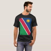 Namibian Flag Namibia Tシャツ (正面フル)