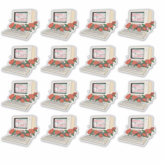 Naming All the Flowers Logo シール (正面)