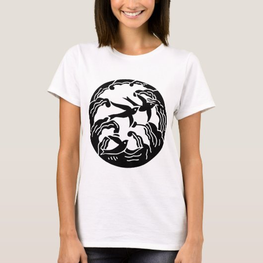 Naminitsubame月曜日 Tシャツ (正面)