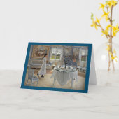 Namnsdagか聖名祝日 カード (黄色い花)