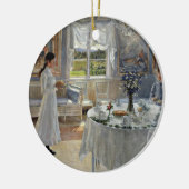 NamnsdagまたはName Day セラミックオーナメント (左)