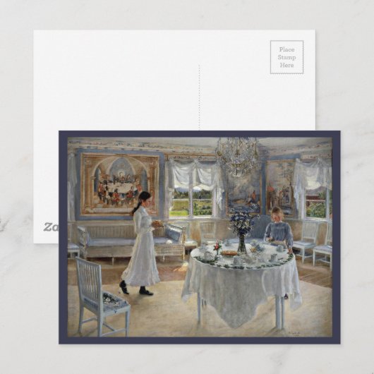 NamnsdagまたはName Day ポストカード (正面/裏面)