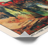 Namur sur Meuse Belgium Vintage Poster 1891 ポスター (角)