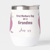 Nan Est 20xx水彩ワイルドフラワーハート (左面)