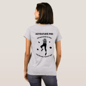 Nan Fan T-shirt - femme loose cut Tシャツ (裏面フル)