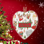 Nan & Grandad Vintage Christmas Monogram用 | セラミックオーナメント<br><div class="desc">この祝「For Nan & Grandad」セラミックのクリスマス装飾を使用して個人touchでシーズン。ヴィンテージのクリスマスデザインを搭載し、このオーナメントはモノグラムでカスタマイズ可能でユニークな特別な作り。大切な祖父母を顕彰するのに最適で、クラシックフェスティバルの魅力と個人的なメッセージを組み合わせる。木の上につる置いたり、大切な記念品として展示したりするのに理想的な、このセラミックオーナメントは、任意の休日の装飾に暖かく懐かしいtouchを加え、思い出に残る贈り物を作る。</div>