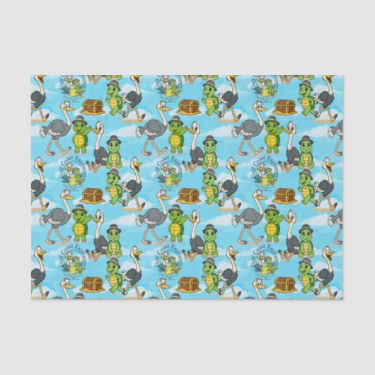 Nan Nae & Lulu Adventures Gift Wrap Tissue Paper 薄葉紙 (正面)