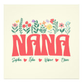 NANAおばあちゃん祖母おばあちゃんカスタマイズ-it フォトプリント (正面)