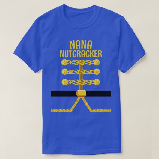 NANAくるみ割りカーマッチングファミリークリスマス Tシャツ (デザイン正面)