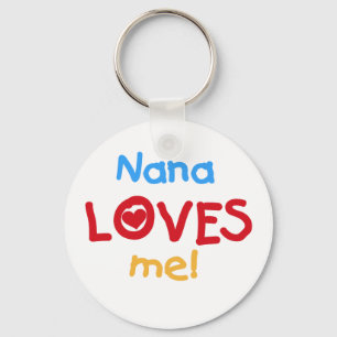 NanaはTシャツとギフトが大好き キーホルダー
