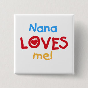 NanaはTシャツとギフトが大好き 缶バッジ