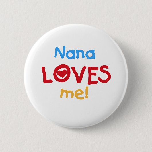 NanaはTシャツとギフトが大好き 缶バッジ (正面)