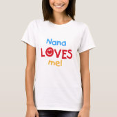 NanaはTシャツとギフトが大好き Tシャツ (正面)