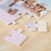 Nanaフローラ金ゴールドレター18縦写真コラージュ ジグソーパズル (側面)