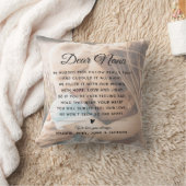 NANAメカスタムッセージモダンフォトマザーズデイ クッション (ブランケット)