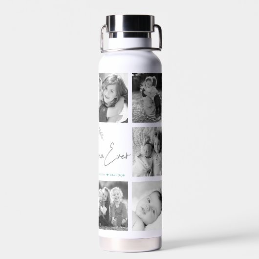Nana最高の Everスクリプモダント10フォトコラージュシック ウォーターボトル (背面)