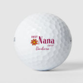 Nana母の日 - 最高のママカスタムネームギフト ゴルフボール (正面)