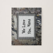 Nana自然写真Marbled Earth Tone Driftwood ジグソーパズル (縦)