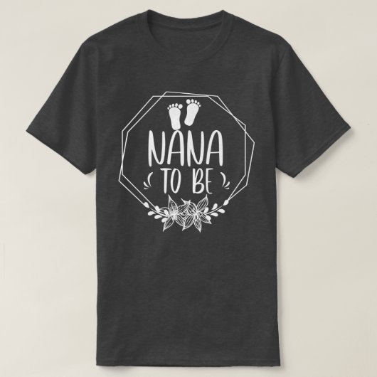 Nana赤ちゃんシャワーNanaおばあちゃん Tシャツ (デザイン正面)