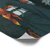 Nana黒い石のフォルマールを広げた ポスター (角)