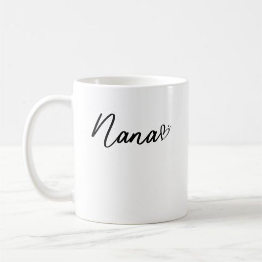 Nana、妊娠発表の祖父母、Nana最高の コーヒーマグカップ (左)