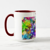 "NANA"色のコーヒーマグ数々の。 マグカップ (左)