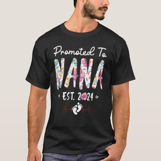 Nana 2024に初めて昇格Nana Pregnanc Tシャツ (正面)