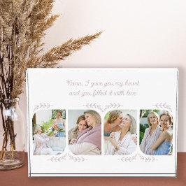 Nana 4 Vertical Photo Loving Words Delicate Leaf フォトブロック