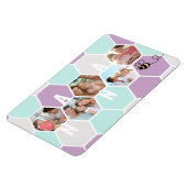 Nana 5フォトコラージュ4文字ハニカかわいらしム マグネット (左側)