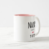 Nana Again 2023 Mug,ana再び発表ギフト ツートーンマグカップ (正面右)