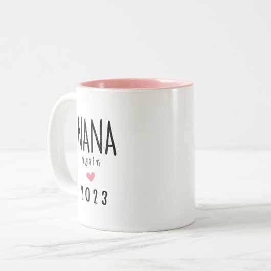 Nana Again 2023 Mug,ana再び発表ギフト ツートーンマグカップ (正面左)
