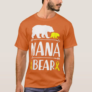 Nana Bear小児癌認識度おばあちゃんのA Tシャツ