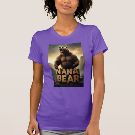 Nana Bear - T-shirt Tシャツ (正面)