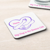 Nana Big Hugは最高の贈り物 コースター (左側)