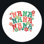 Nana Christmasスタンプ ラウンドシール<br><div class="desc">Nana Christmasスタンプ</div>