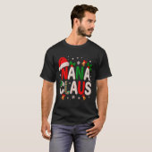 Nana Claus Santa Claus Crochet & Knitting Love Tシャツ (正面フル)