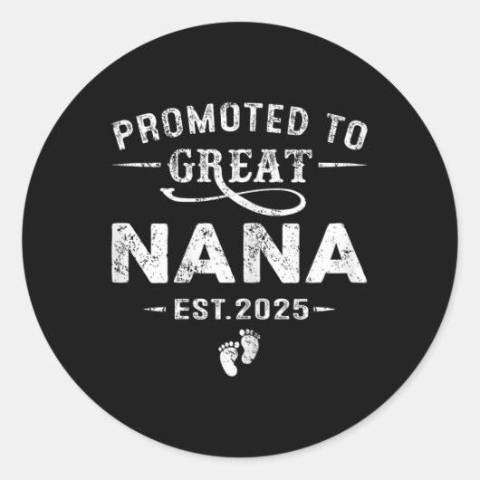 Nana Est 2025妊娠素晴らし発表に昇進 ラウンドシール (正面)