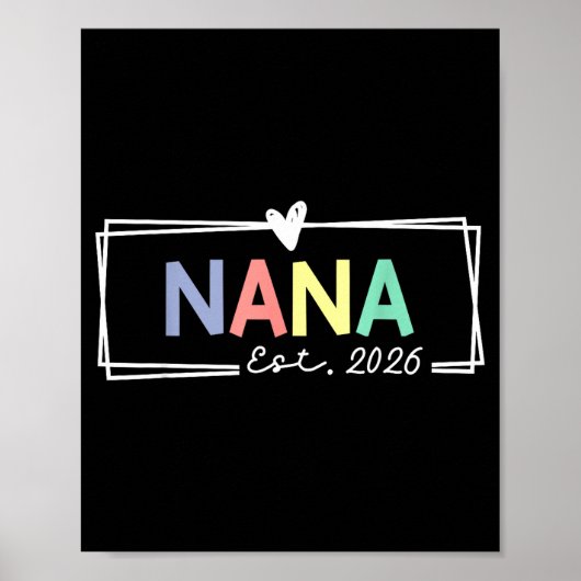 Nana Est 2026 Promoted To Grandma 2026 For Grandmo ポスター (正面)