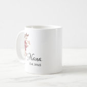 Nana Est. Year – New Nana Milestone Gift コーヒーマグカップ (正面左)