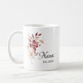 Nana Est. Year – New Nana Milestone Gift コーヒーマグカップ